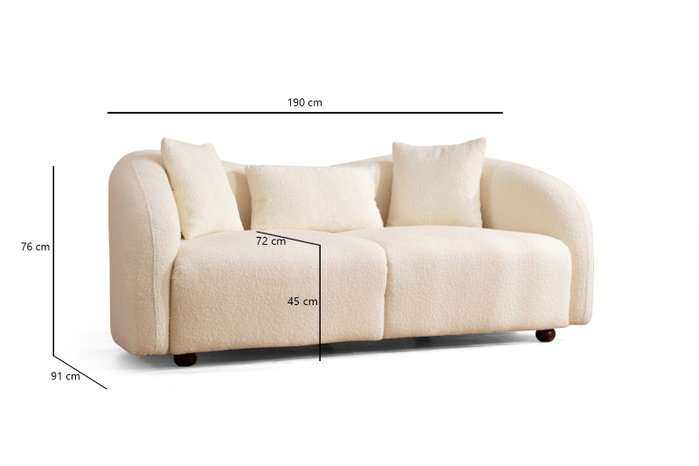 Atelier Del Sofa Venedik - Cream Atelier Del Sofa Venedik - Cream